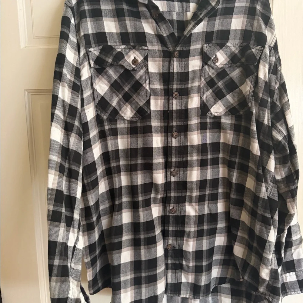 Duluth Trading Co Plaid Button-Down Shirt-XL - Picture 1 of 3